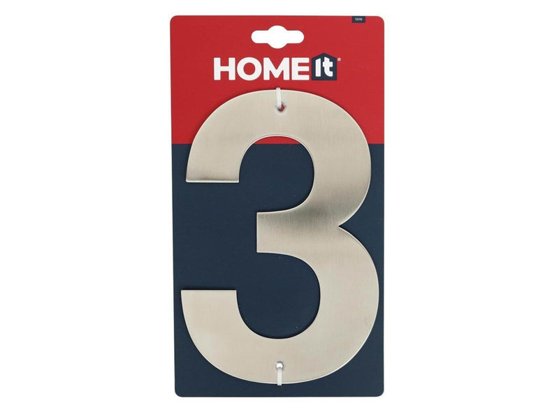 Homeit house number 3 stainless steel