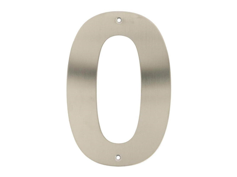 Homeit house number 0 stainless steel