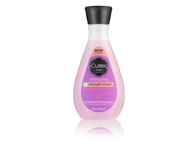 CUTEX Nail Polish Remover Strengthening shield