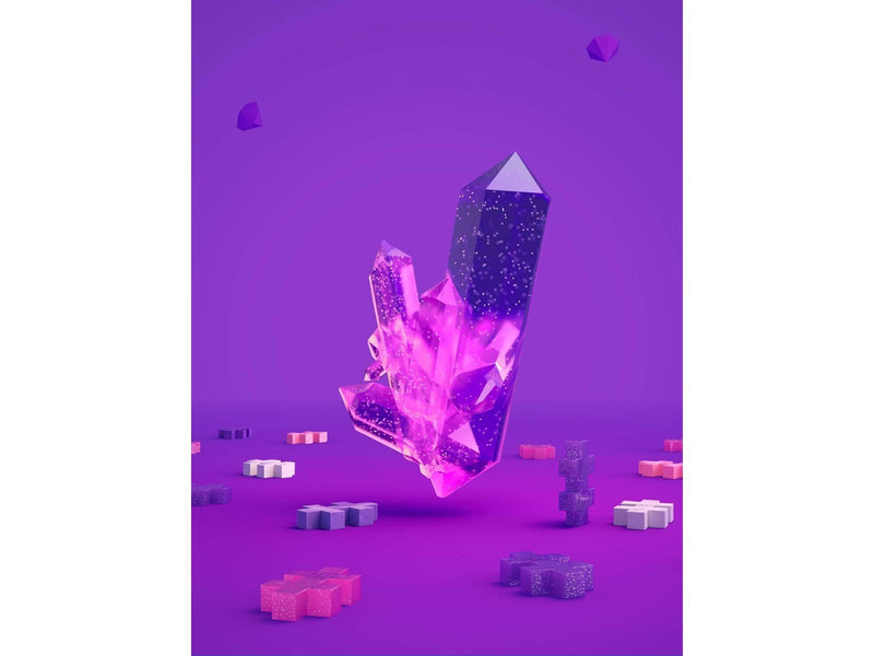 Plus-Plus Glitter Colourmix