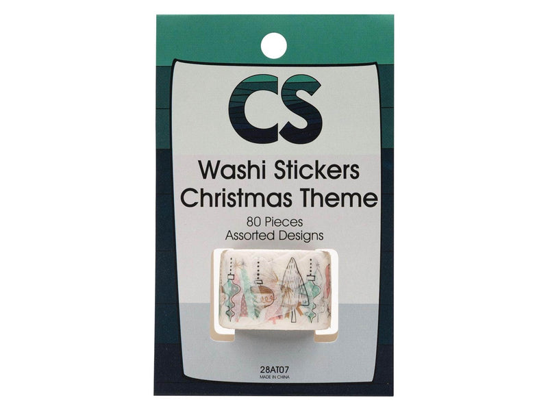 Colorations - Washi Stickers - Christmas Theme 80pcs.