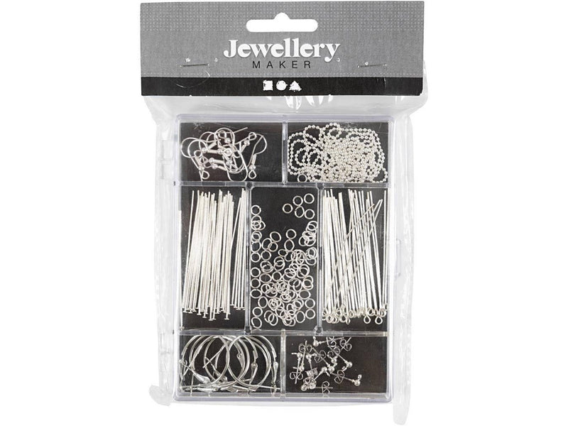 Creativ Company Jewellery Starter Kit - Silver-plated