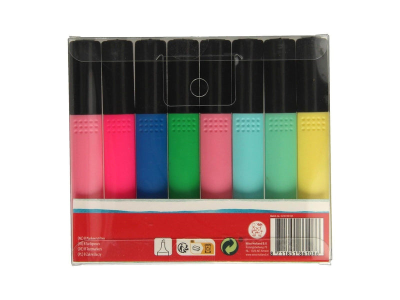 Wins Holland - Highlighters Color 8 pcs.