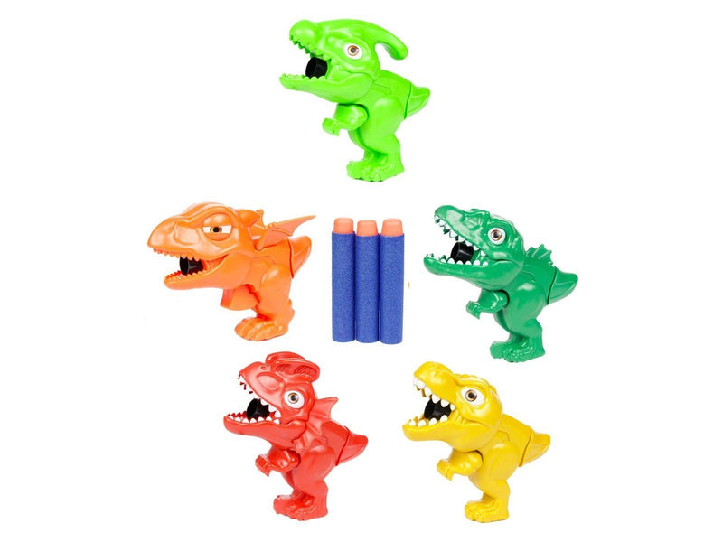 World of Dinosaurs Mini Dino Gun with Arrows 4 pcs.