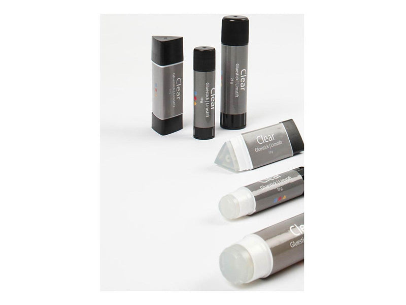 Creativ Company - Transparent Glue Stick Round 10 grams