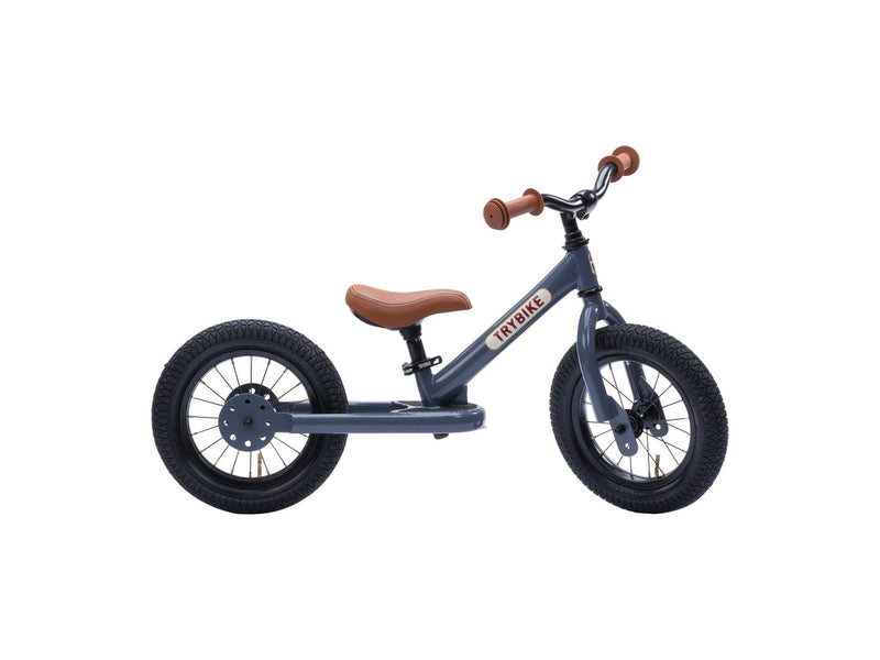 Trybike 2 wheels steel  - Antracite Grey