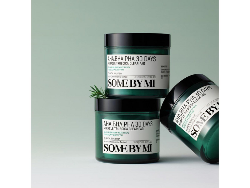 SOME BY MI AHA BHA PHA 30 Days Miracle Truecica Clear Pad 70 pads / 125ml