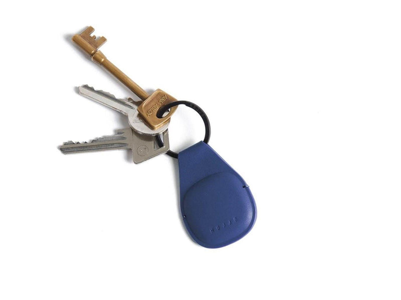 Mujjo Canopy Keychain for AirTag - Monaco Blue