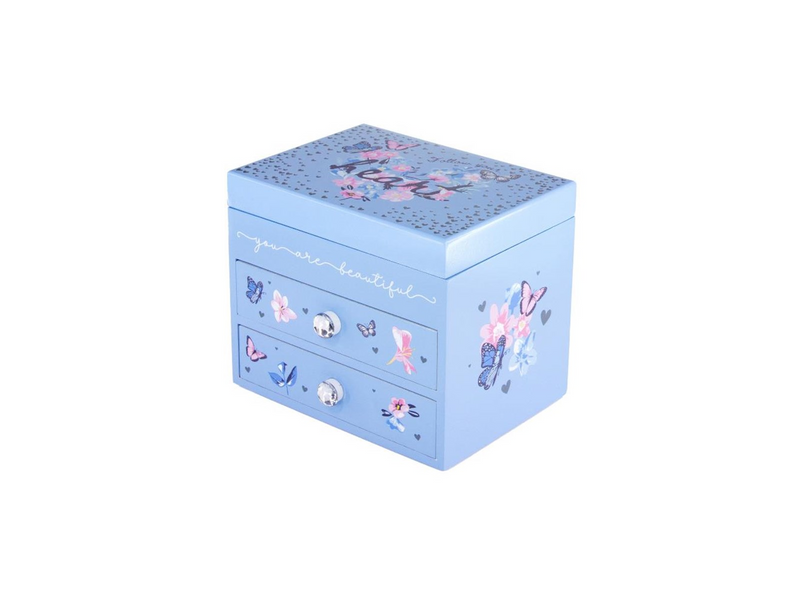 Tinka Jewelry Box with Music - Butterfly