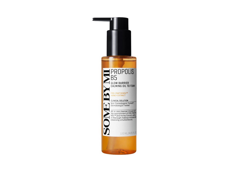 SOME BY MI - Propolis B5 Glow Barrier Calming Oil To Foam 120ml