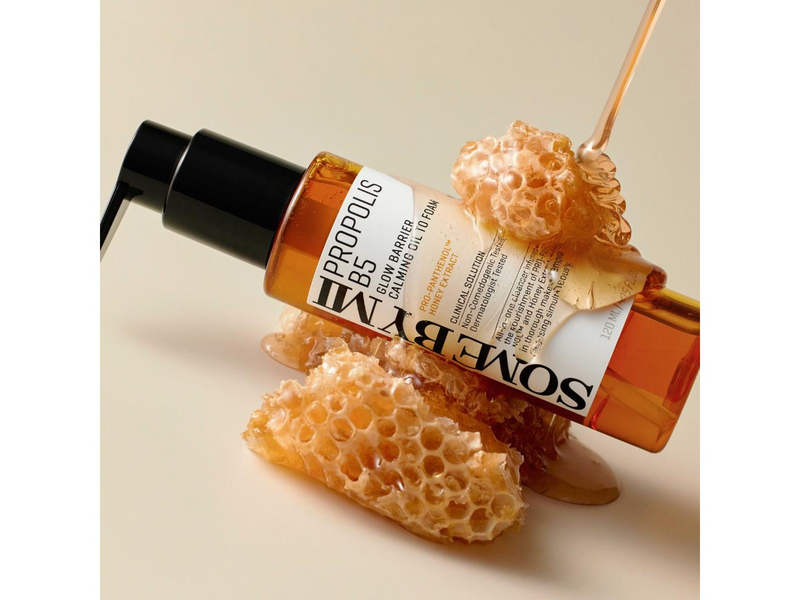 SOME BY MI - Propolis B5 Glow Barrier Calming Oil To Foam 120ml