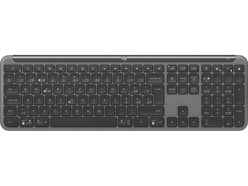 Logitech Signature Slim Combo MK950 for Business - Tastatur & Maus Set - Schweiz - Grau