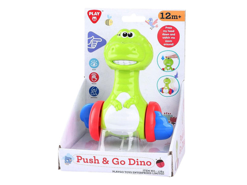 PLAY - Push and Go Dino Figure