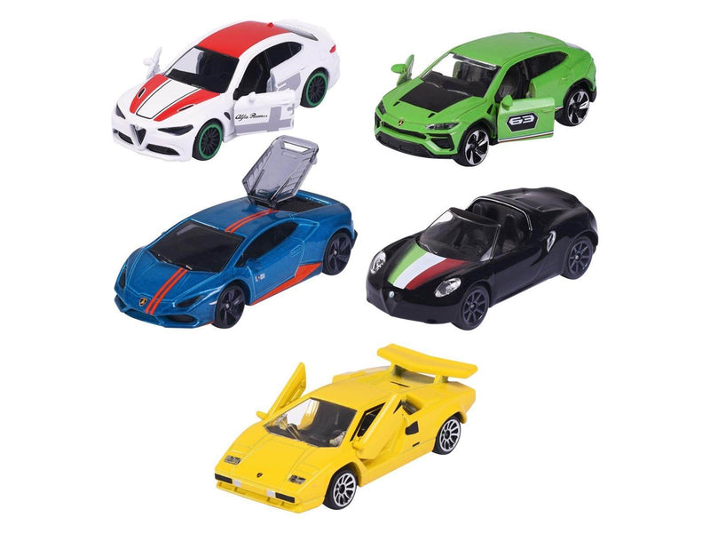 Majorette - Dream Cars Italy Cars 5pcs.