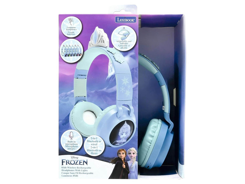 Lexibook Disney Frozen Wireless & Wired Headphones with Lights