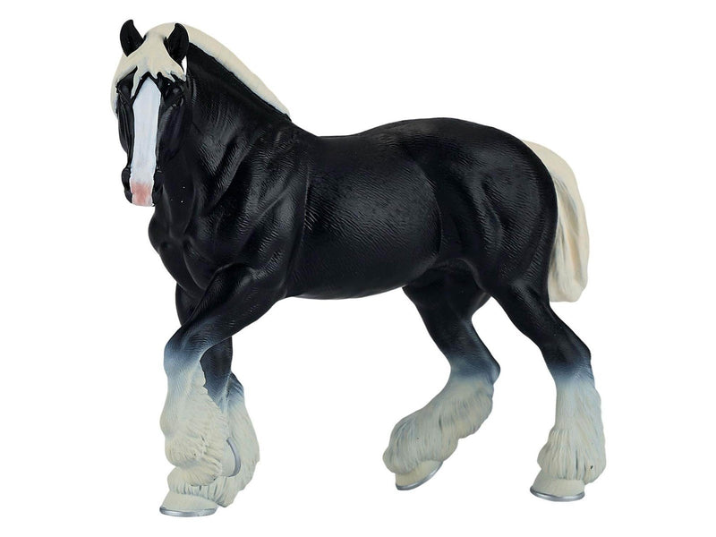 Mojo - Horse World Black Clydesdale Horse - 381083