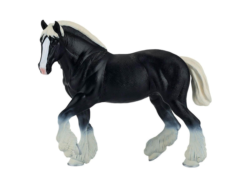 Mojo - Horse World Black Clydesdale Horse - 381083