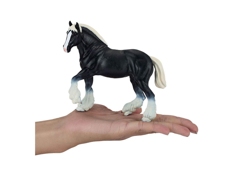 Mojo - Horse World Black Clydesdale Horse - 381083