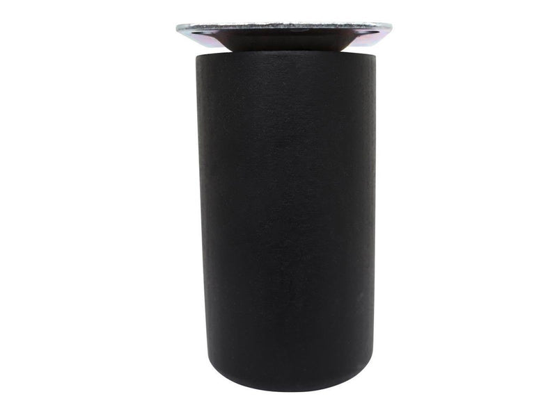 Homeit Round table leg with straight bracket Ø55 x 10 cm beech wood. Black painted. 100% FSC