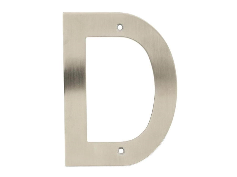Homeit house letter D stainless steel
