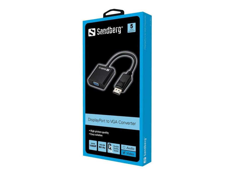 Sandberg DisplayPort to VGA Adapter