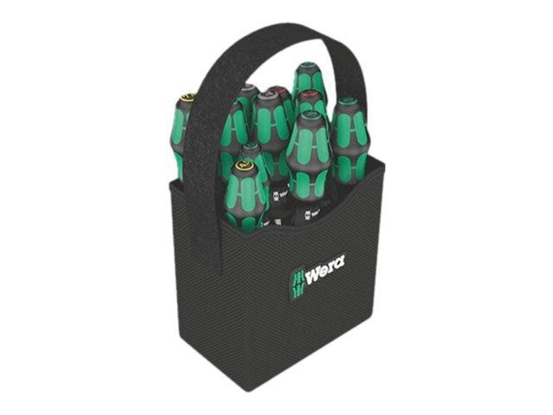 Wera Kraftform 2GO 300 - screwdriver set - 11 pieces