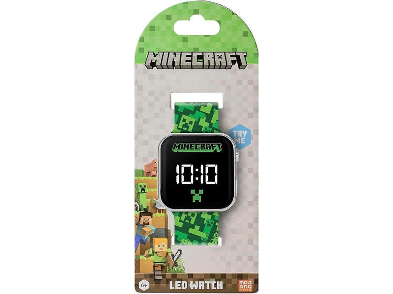Peers Hardy - LED Strap - Minecraft Printed - Uhr