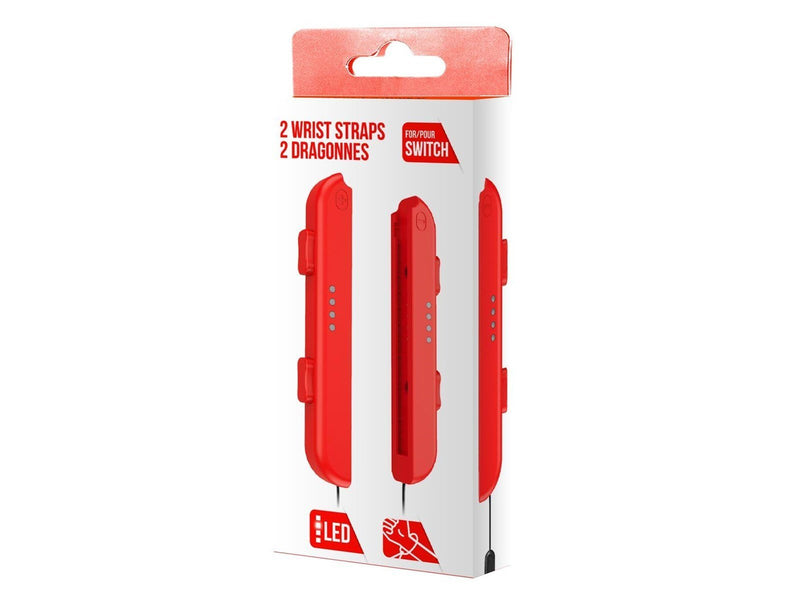 Trade Invaders Pair of Joy-Con Hand Wrist Straps Red - Miscellaneous - Nintendo Switch