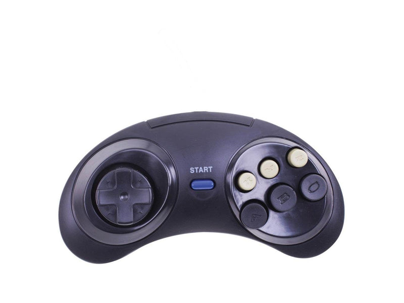 Trade Invaders MegaDrive/Genesis/MasterSystem 6-button controller - Wired Controller - Sega Mega Drive