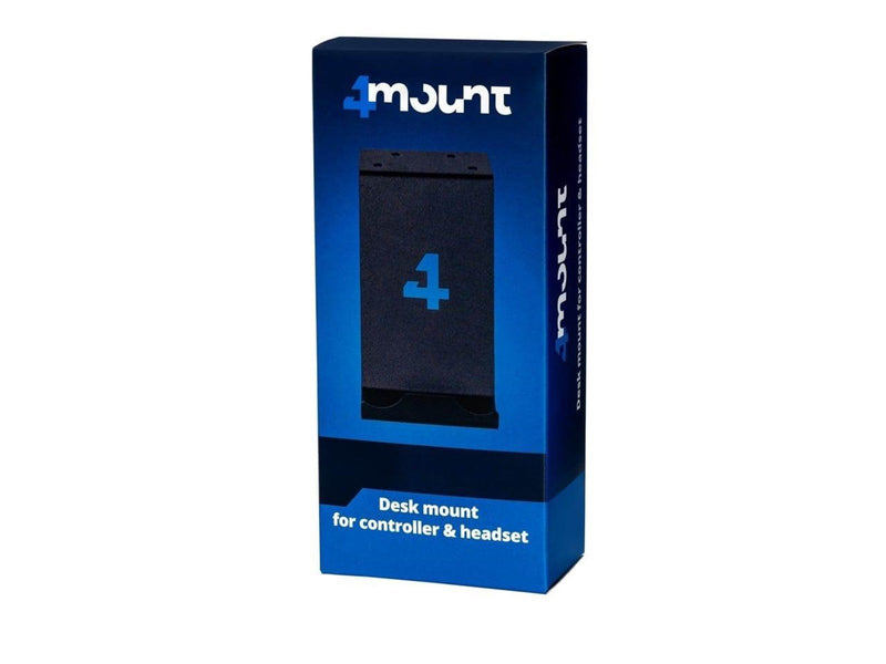 4Mount Desk Mount For Controller And Headset - Black