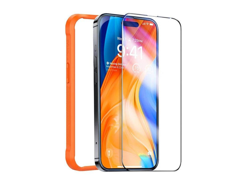 Torras Tempered glass for iPhone 15 InstaII Master