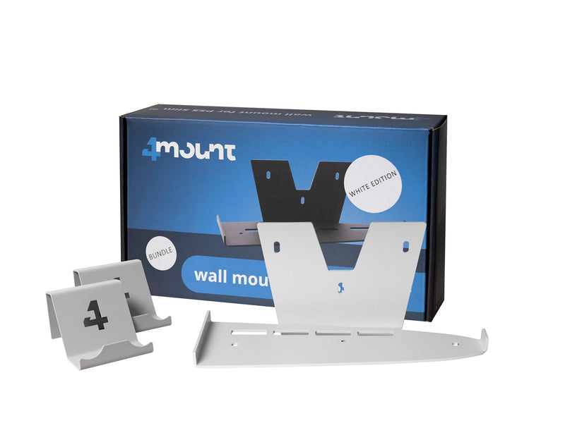 4Mount White Bundle - Wall Mount - Sony PlayStation 5