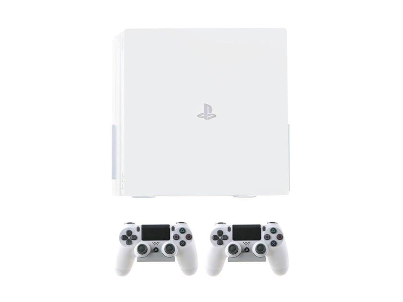 4Mount White Bundle - Wall Mount - Sony PlayStation 4 Pro