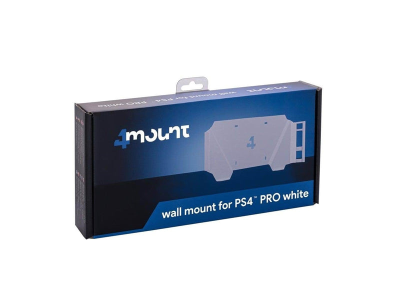 4Mount White Bundle - Wall Mount - Sony PlayStation 4 Pro