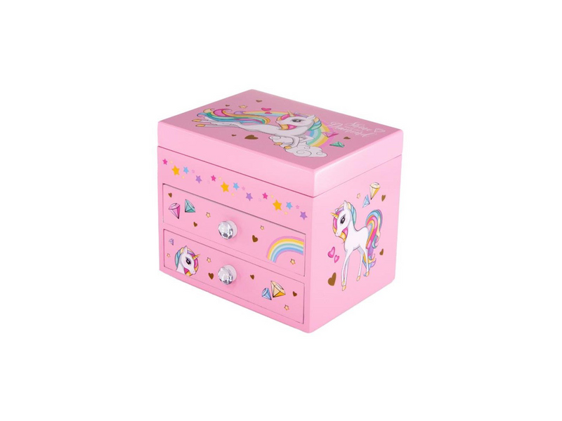 Tinka Jewelry Box with Music - Unicorn