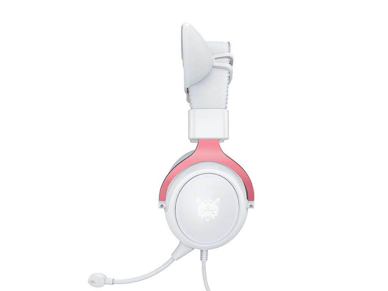 ONIKUMA X10 White/Pink/Cat Ears Gaming Headphones