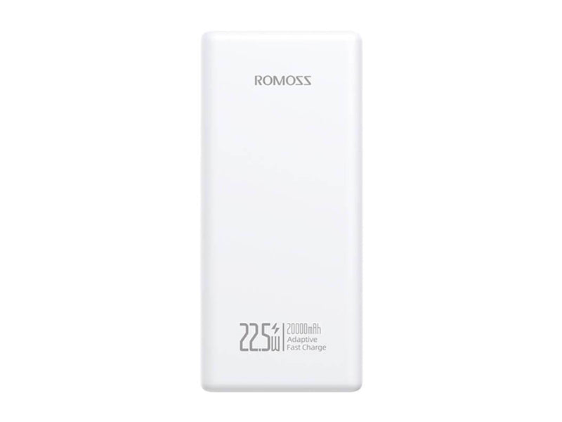 ROMOSS Powerbank PRC20 20000mAh 22.5W (white) Powerbank (Akku) - Weiß - 20000 mAh