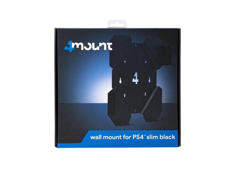 4Mount Black Bundle - Wall Mount - Sony PlayStation 4 Slim