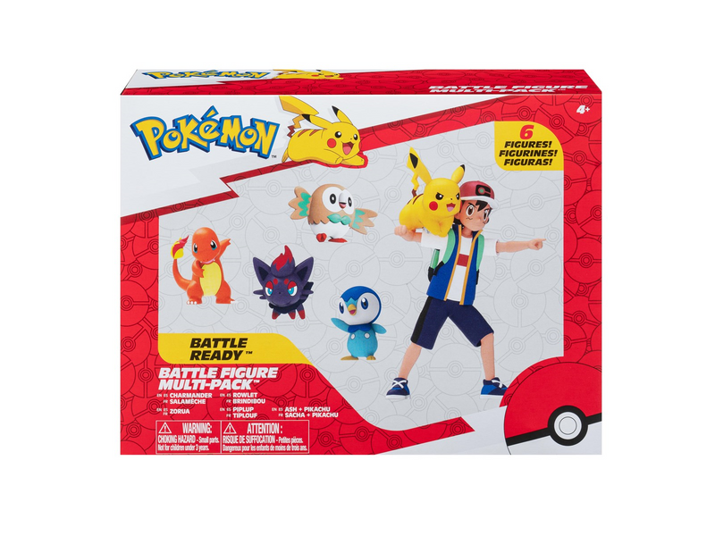 Pokemon Battle Figure Multi-Pack - 6 figures