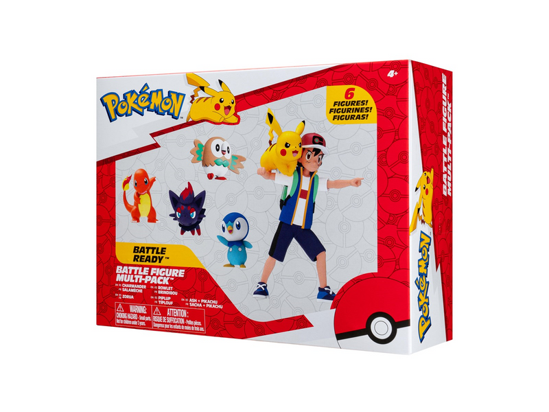Pokemon Battle Figure Multi-Pack - 6 figures