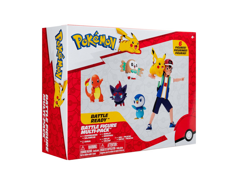 Pokemon Battle Figure Multi-Pack - 6 figures