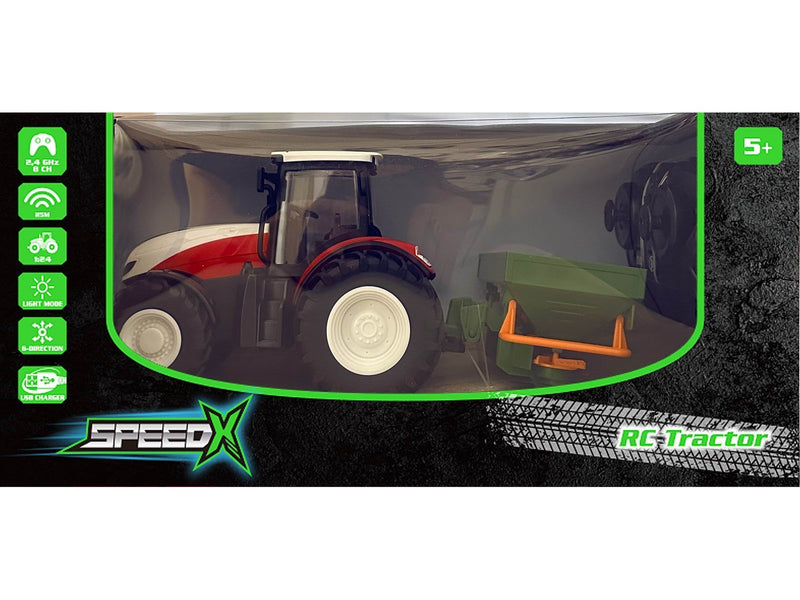 Power X RC Tractor with Seed Wagon