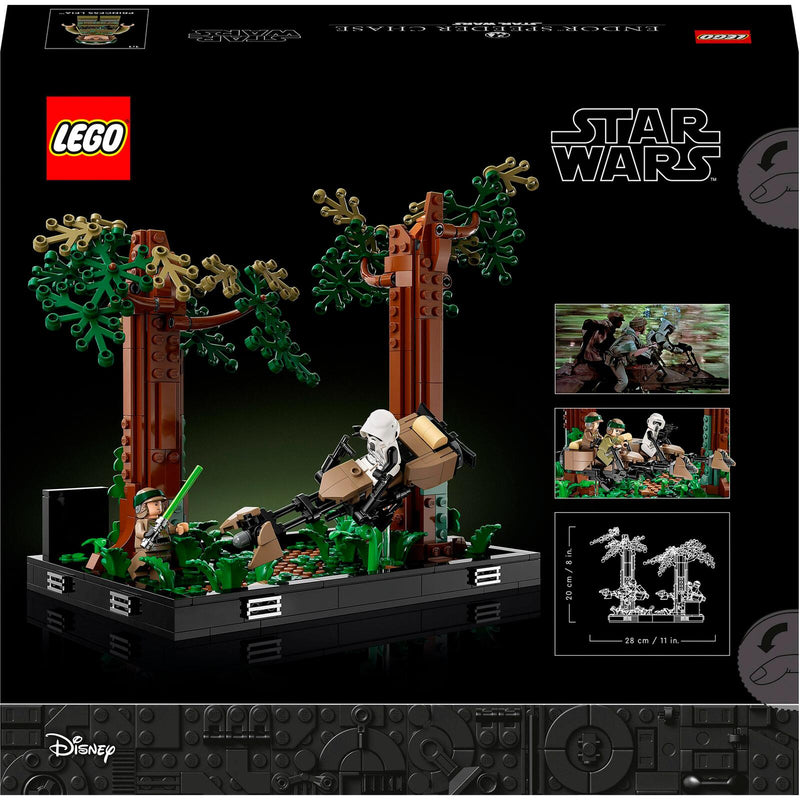 LEGO® Star Wars Verfolgungsjagd auf Endor™ - Diorama