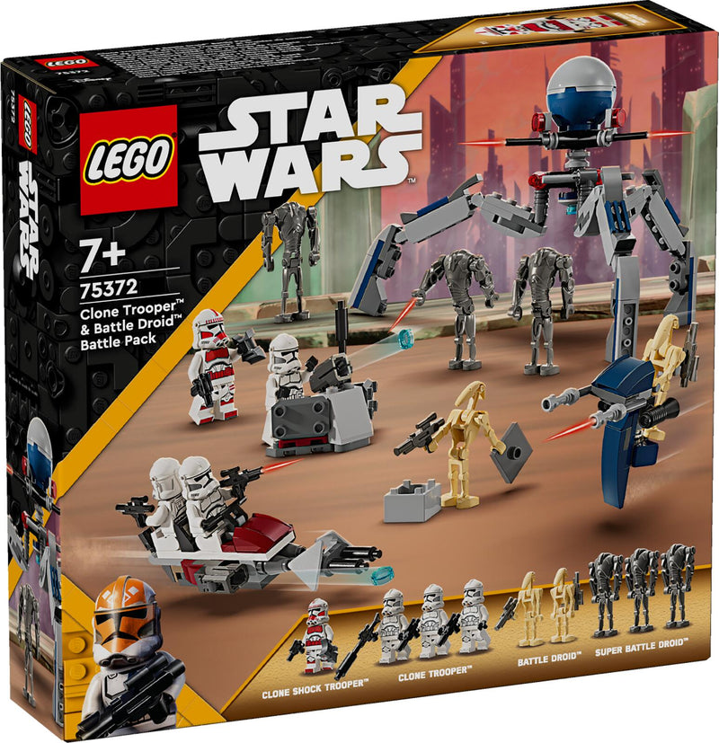 LEGO® Star Wars Clone Trooper & Battle Droid Battle Pack 75372