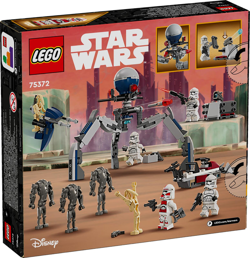 LEGO® Star Wars Clone Trooper & Battle Droid Battle Pack 75372
