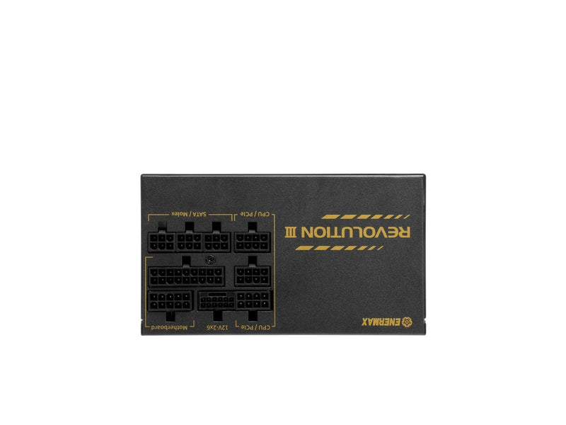 Enermax REVOLUTION III Netzteile - 850 Watt - 120 mm - ATX 3.1 - 80 Plus Gold zertifiziert