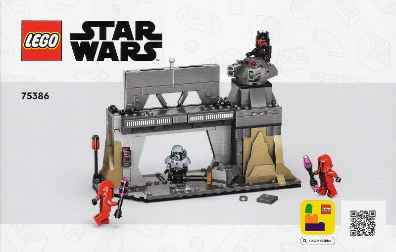 LEGO® Star Wars Duell zwischen Paz Vizsla und Moff Gideon