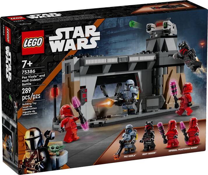 LEGO® Star Wars Duell zwischen Paz Vizsla und Moff Gideon