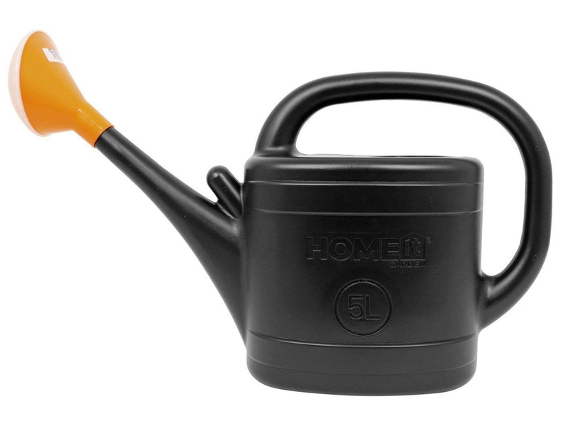 Homeit water jug with shower head 5 liters black
