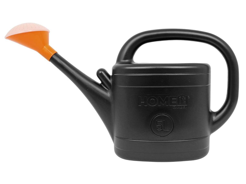 Homeit water jug with shower head 5 liters black